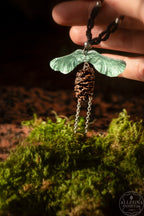 Nalméa Collier samare et fruit d'aulne Allégna Piodevak