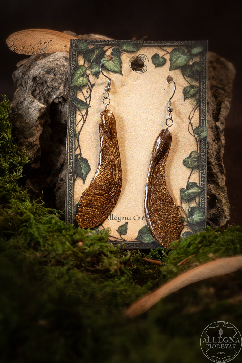 Samaélia Boucles d'oreilles Samares Allégna Piodevak