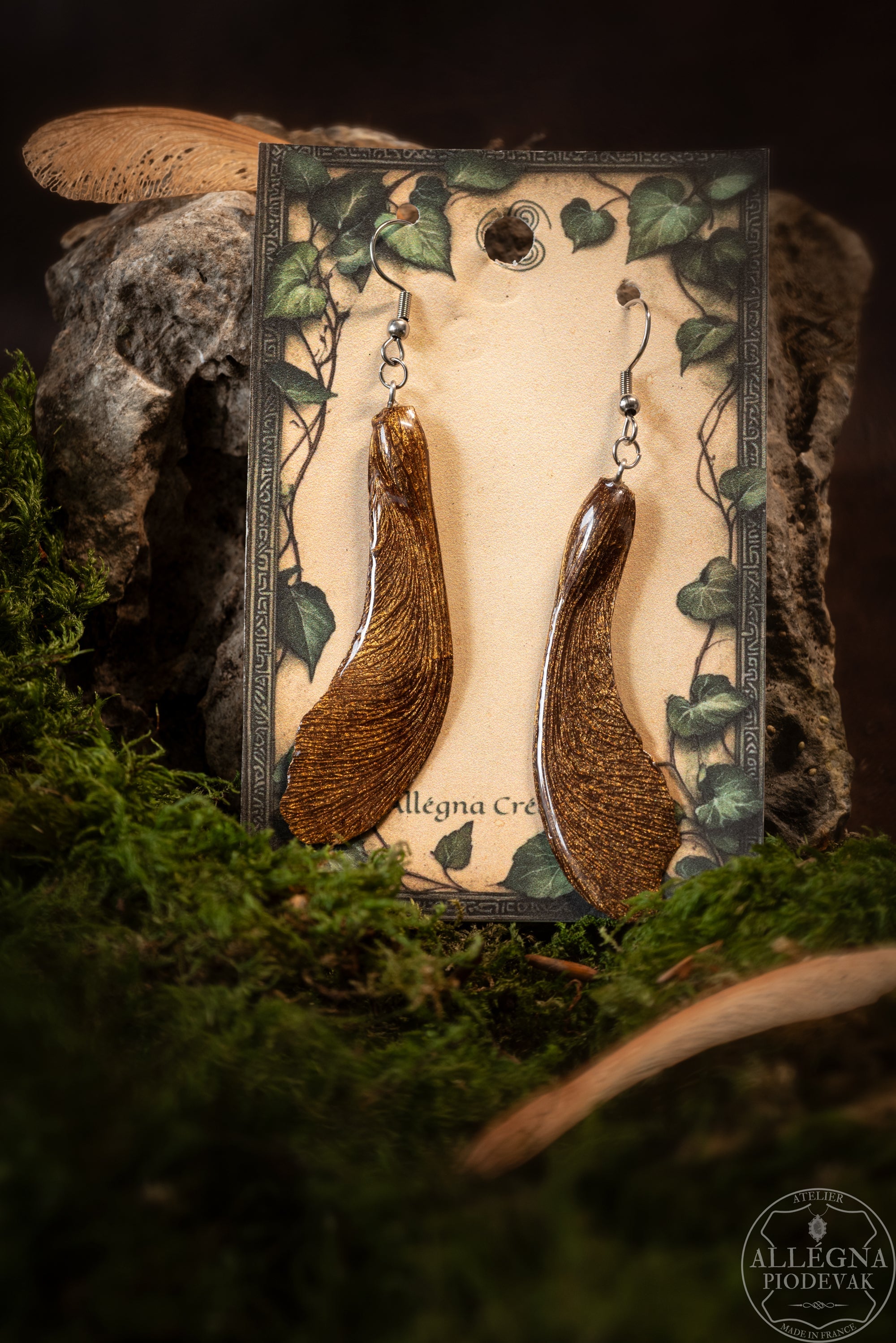 Samaélia Boucles d'oreilles Samares Allégna Piodevak