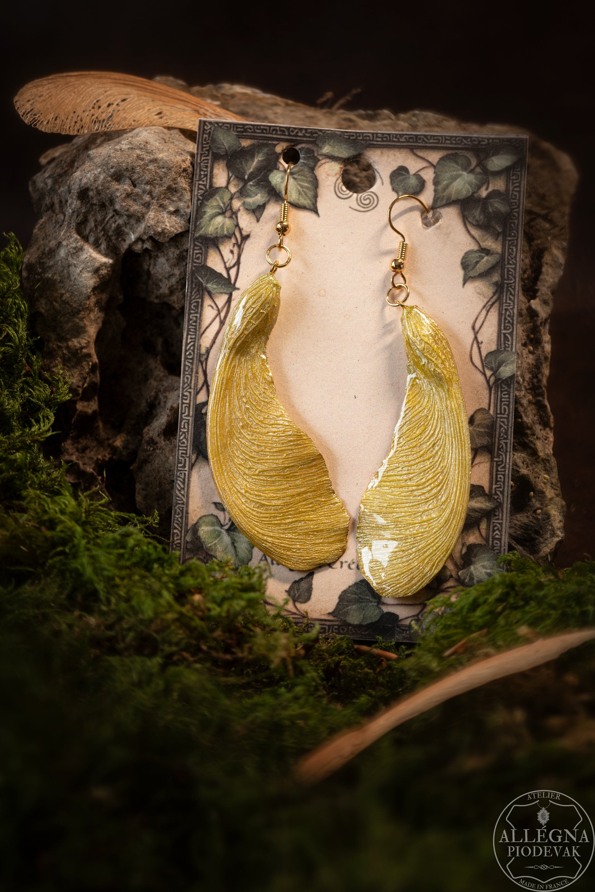 Samaélia Boucles d'oreilles Samares Allégna Piodevak