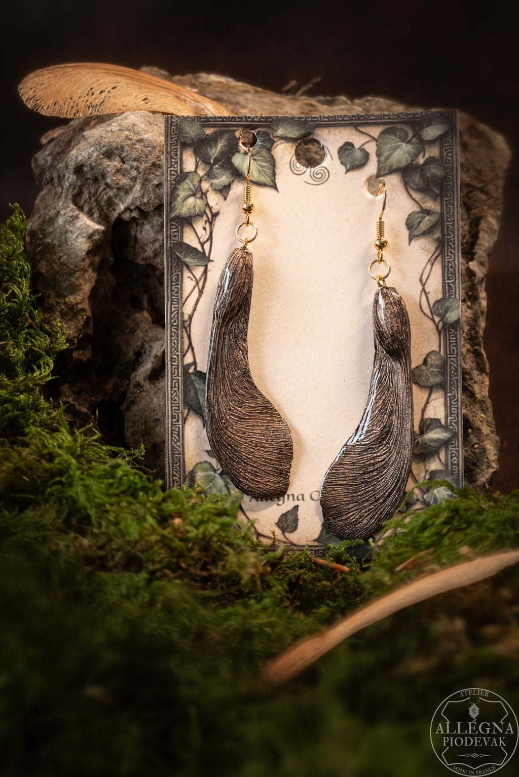 Samaélia Boucles d'oreilles Samares Allégna Piodevak