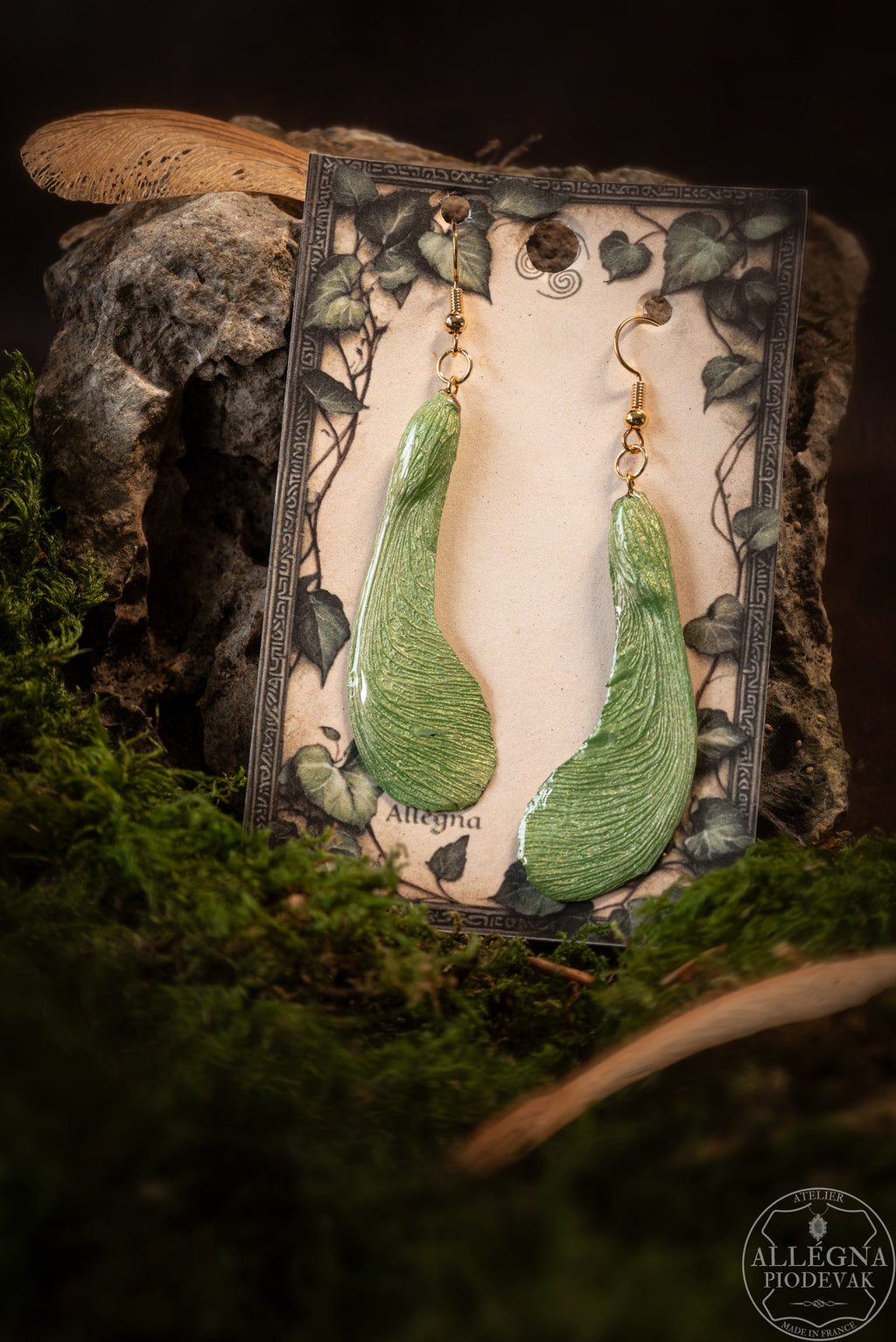 Samaélia Boucles d'oreilles Samares Allégna Piodevak