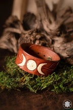 Clair de lune - Bracelet en cuir de vachette Piodevak