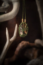 Elara - Collier micro macramé Jaspe Outback Allégna Piodevak