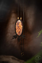 Elindor - Collier Dolomite cuivre