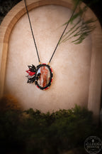 Nacénis - Collier Agate mousse