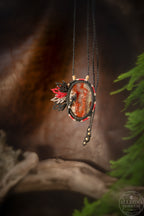 Nacénis - Collier Agate mousse