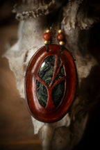 Nimüé - collier cuir Jaspe Kambaba Piodevak