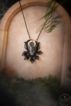 Ophirys - Collier Obsidienne mantohuichol