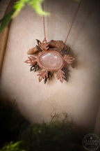 Rosélia - Collier quartz rose